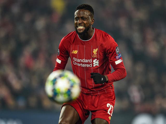 Divock Origi accepts it is tough to compete with Liverpool's star front three