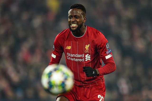 Divock Origi accepts it is tough to compete with Liverpool's star front three