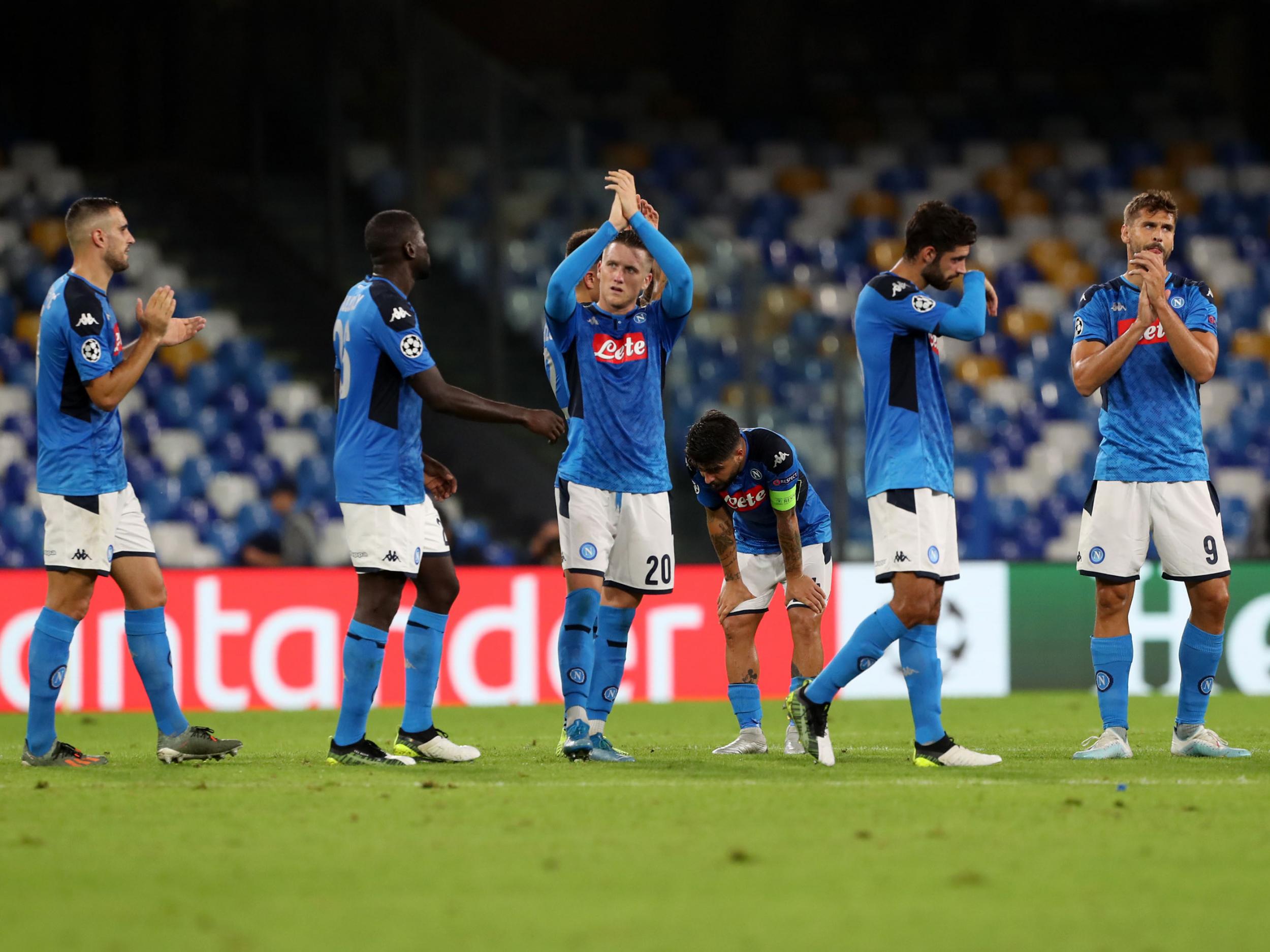 Napoli set to take legal action against their own players The