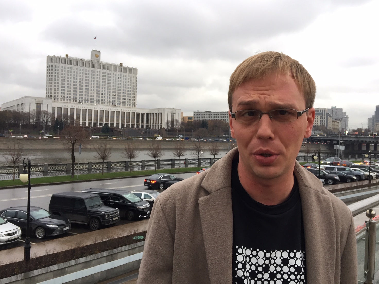 Security fears mean Ivan Golunov has been unable to return to his reporting