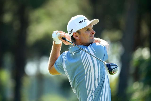Justin Rose is just two behind the leaders in Antalya