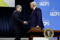 Trump keeping Barr as AG – for now