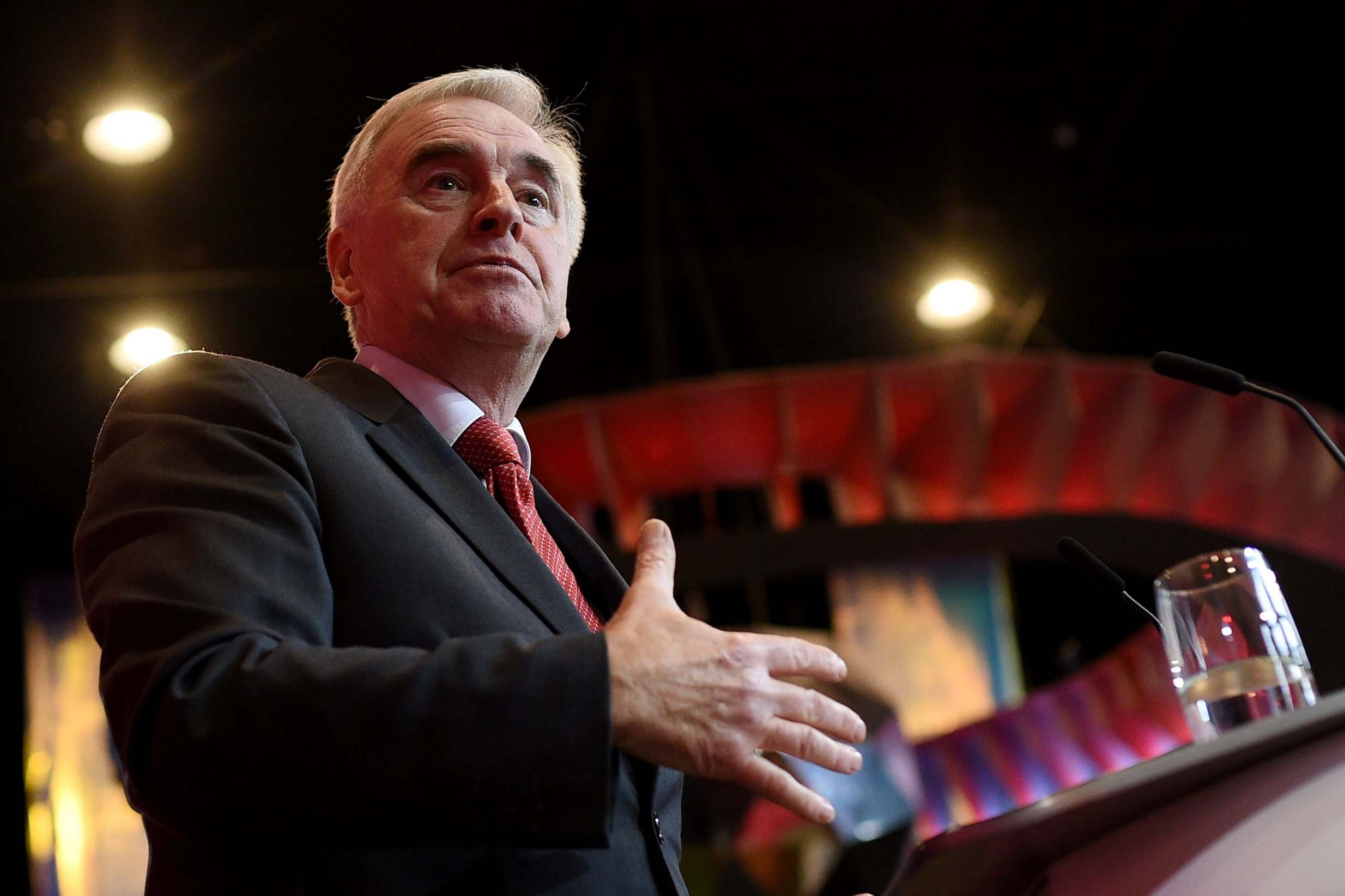 The shadow chancellor says there will be no rule for borrowing to invest in infrastructure