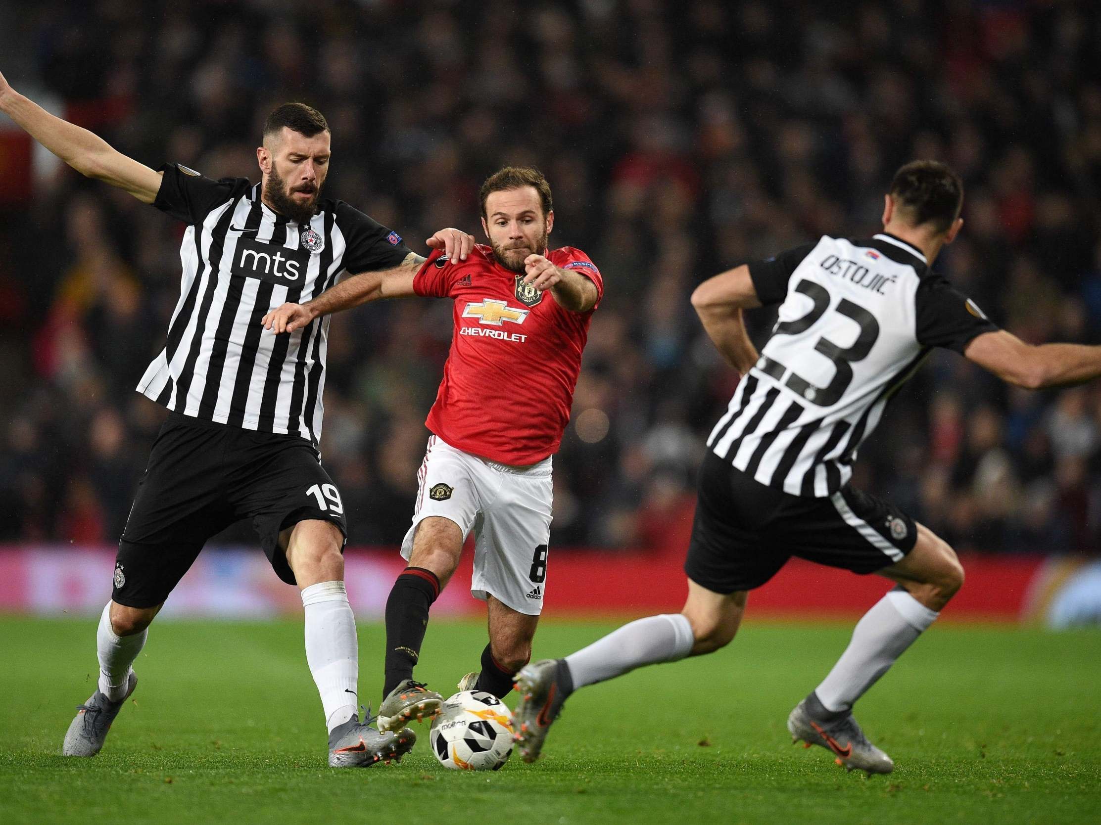Manchester United vs Partizan LIVE Stream, score, teams and latest