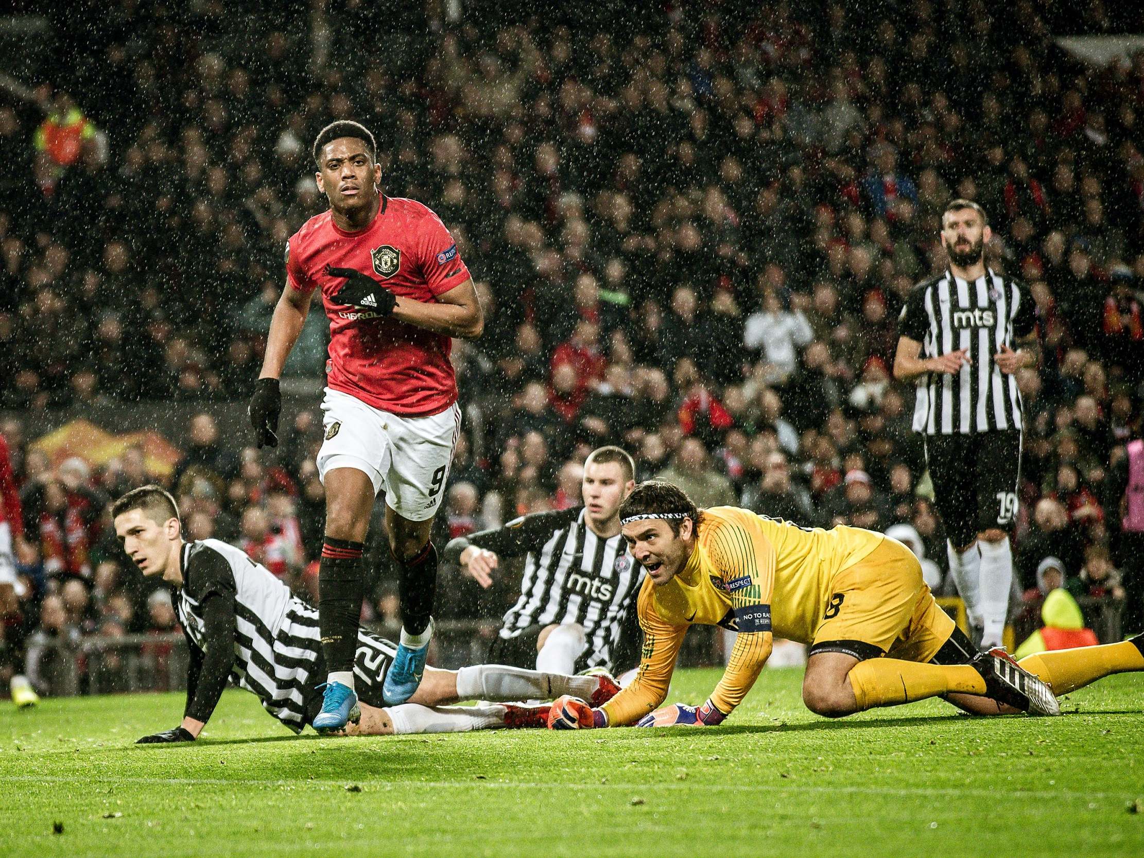 Anthony Martial scores United's sublime second goal