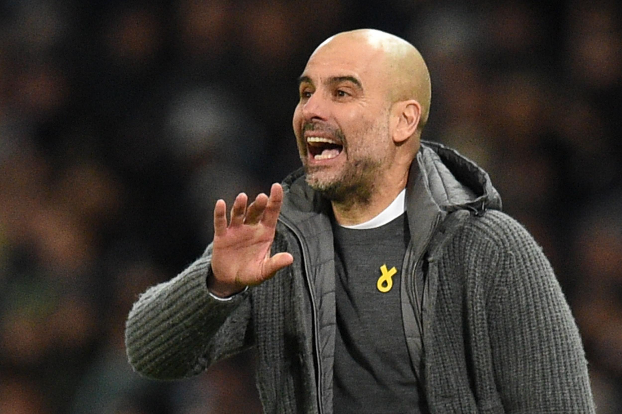 Pep Guardiola was charged last year for wearing as yellow ribbon