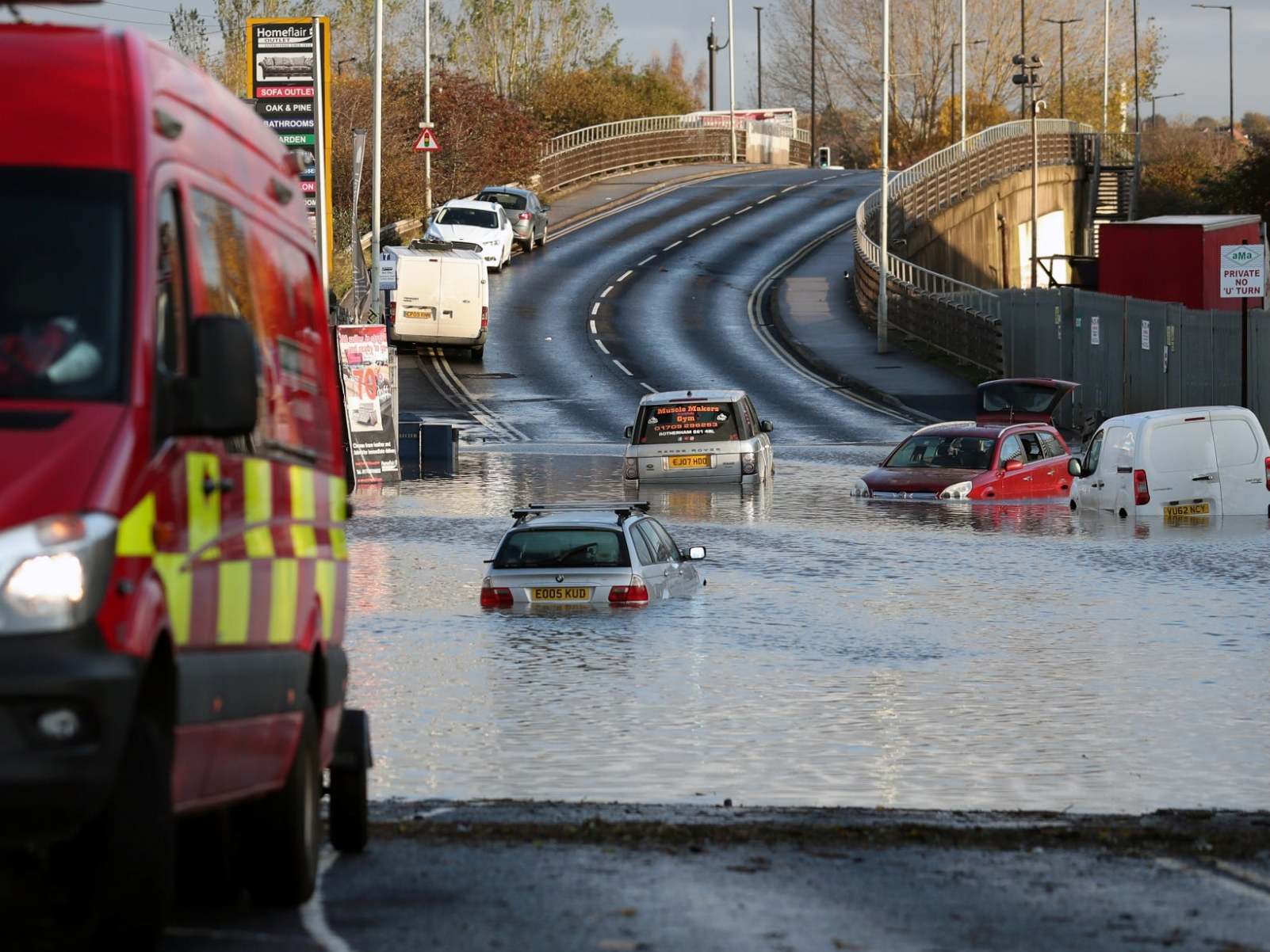 UK flooding news - latest: Homes evacuated after more than a month of rain brings travel chaos