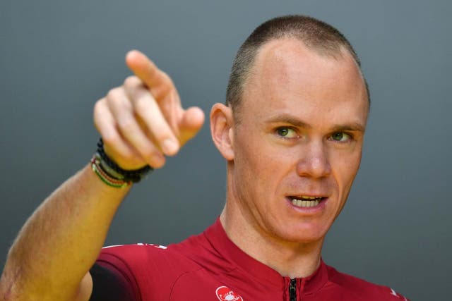 Britain's Chris Froome of Team Ineos