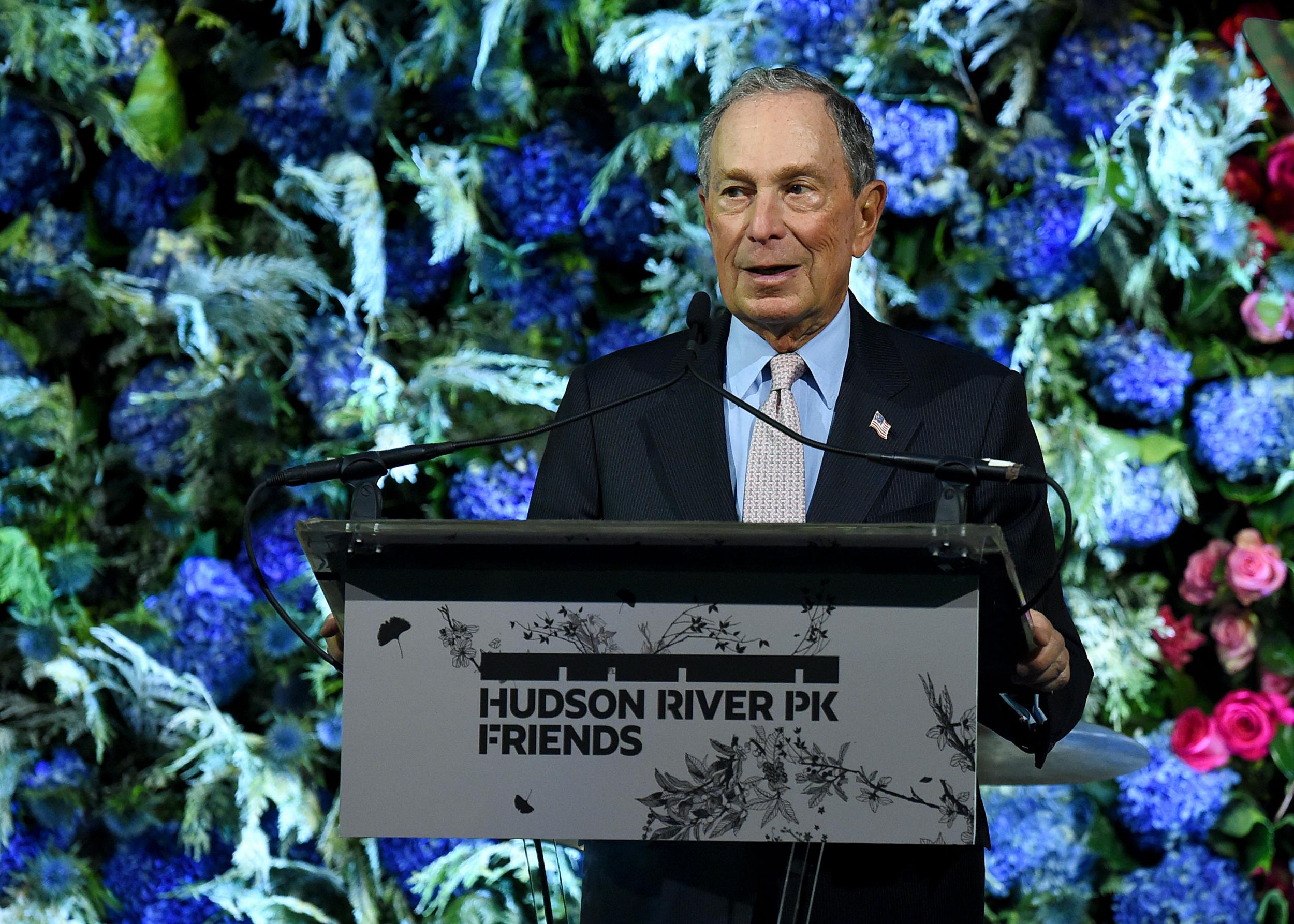 Mr Bloomberg could possibly make life harder for Joe Biden