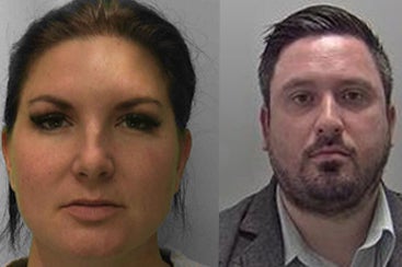 Christine Callaghan, 33 from Bexhill-on-Sea in East Sussex, was paid £2,285 by Dean Petley, 30, to carry out the abuse on Skype