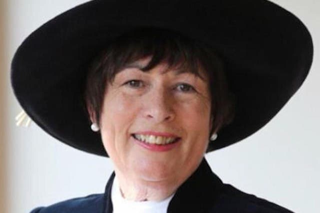 Annie Hall served as the high sheriff of Derbyshire in 2017