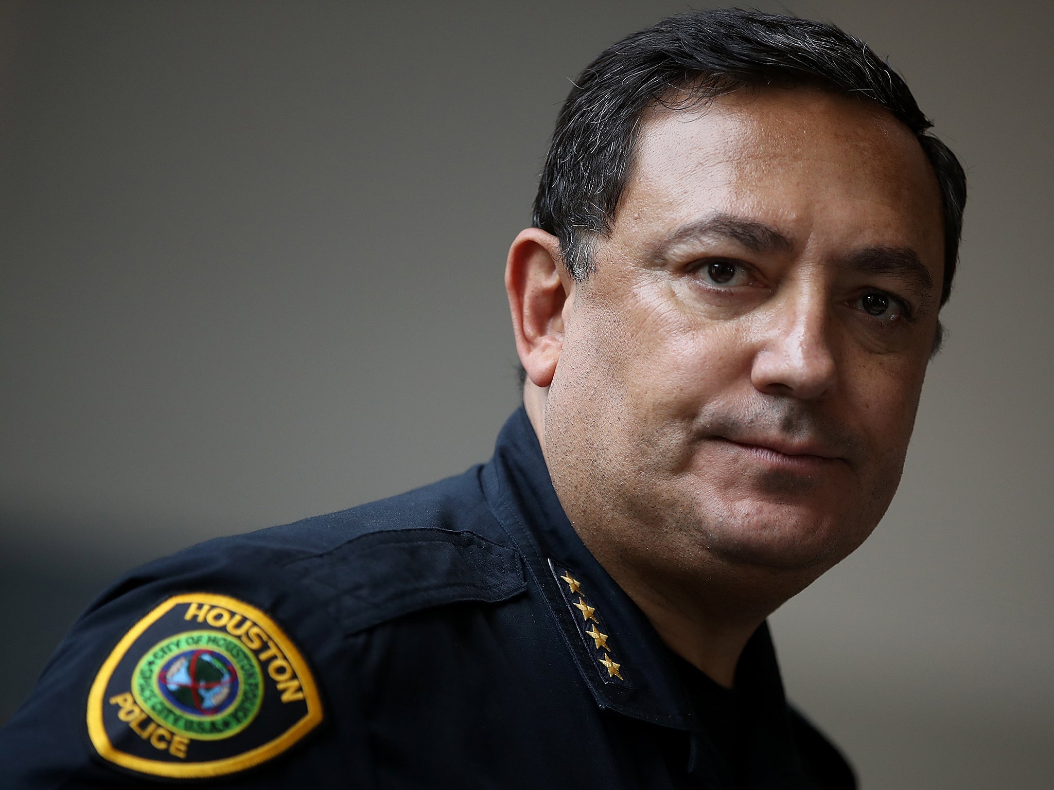 Mr Acevedo condemned Mr Denholm's actions: 'We’re not interested in someone’s legal status'