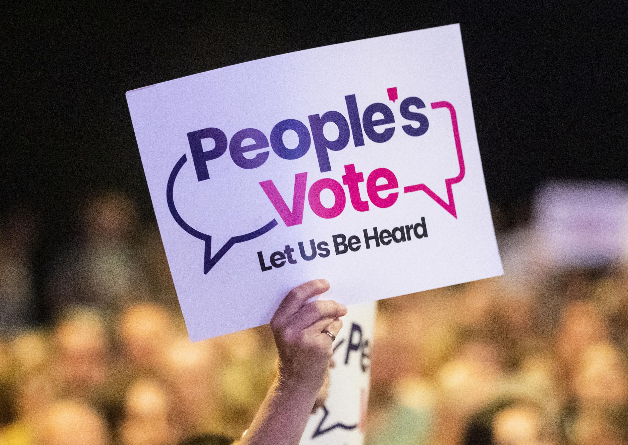 People&apos;s Vote chief executive steps down following sexual harassment allegations