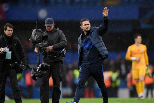 Frank Lampard praised how his side managed the game after Chelsea beat Crystal Palace 2-0