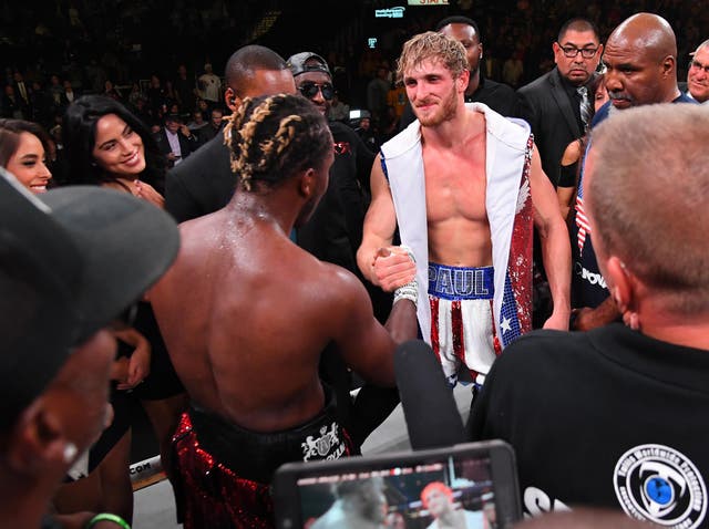 KSI beat Logan Paul in their boxing rematch