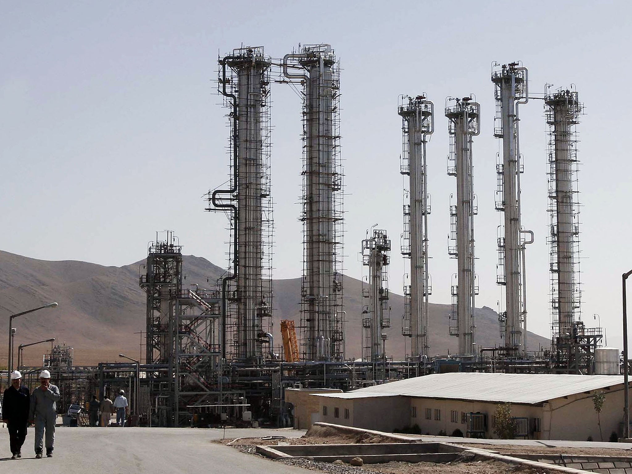 Construction follows growing tensions with international powers who fear a nuclear-capable Iran