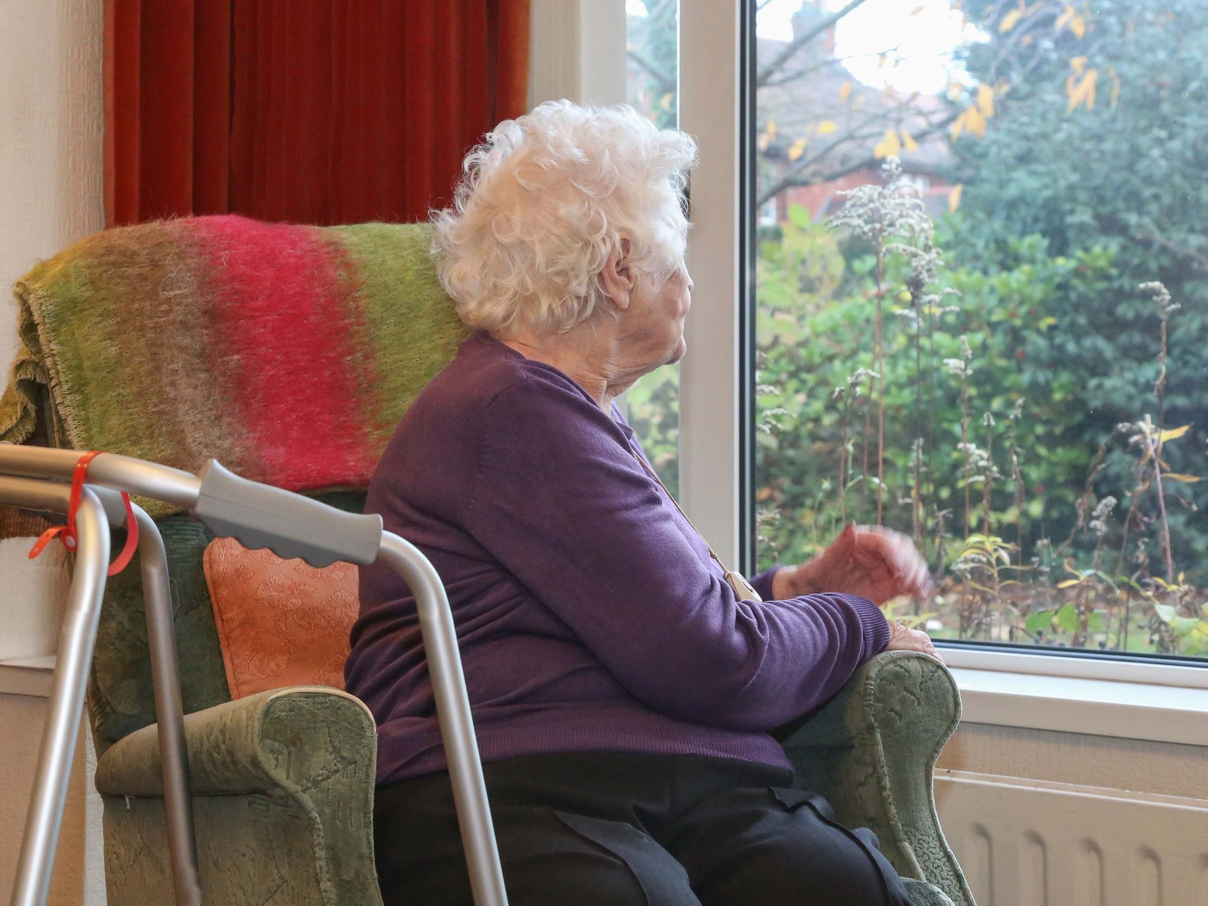 There are 1.4 million elderly people in England who are chronically lonely.