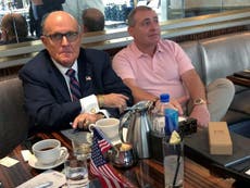 Giuliani contradicts himself over Trump meeting with Lev Parnas