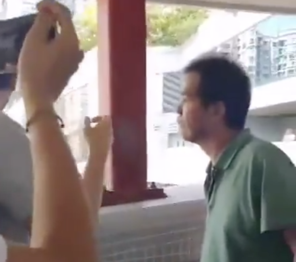 Hong Kong protests: Man set on fire in 'argument over national identity' on day of clashes