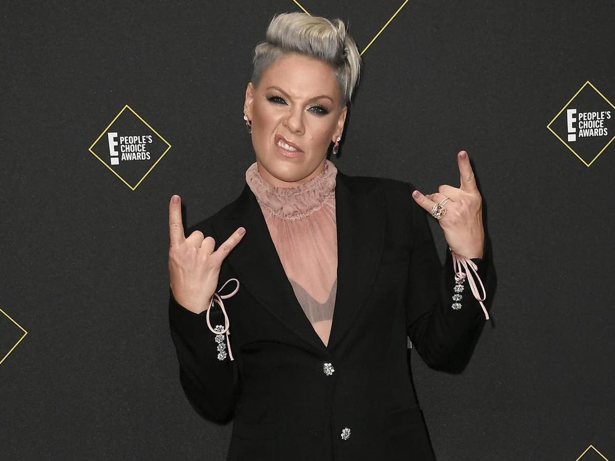 People's Choice Awards: Pink urges people to 'change the f***ing world' during acceptance speech