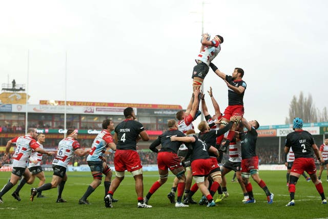Saracens were back in action this weekend as they beat Gloucester