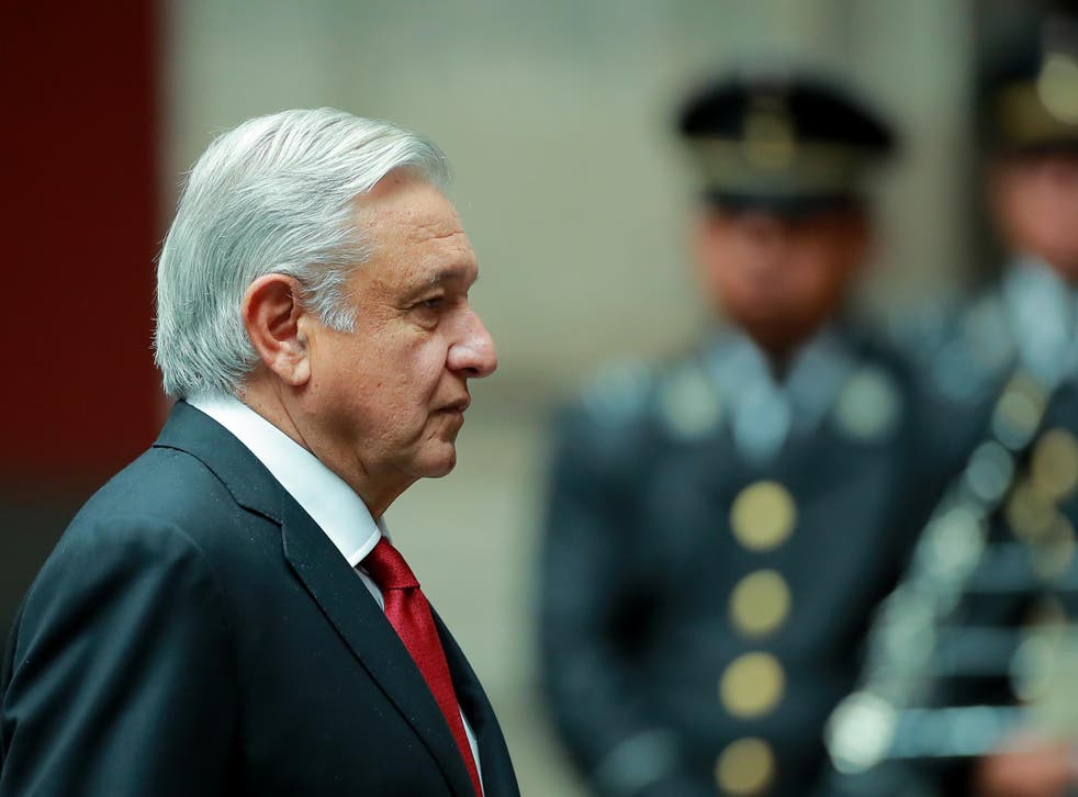 The case is a focal point of Andres Manuel Lopez Obrador's (pictured) vow to combat corruption, and the disappearance is a setback
