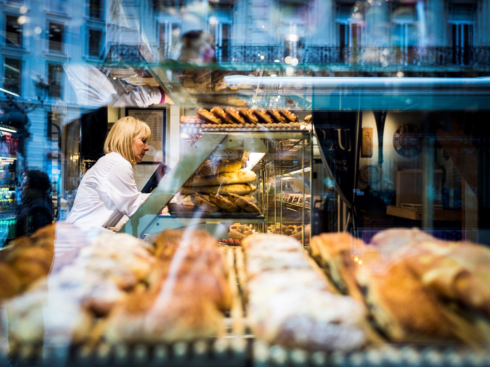 Cities like Paris still enjoy the bakery tradition
