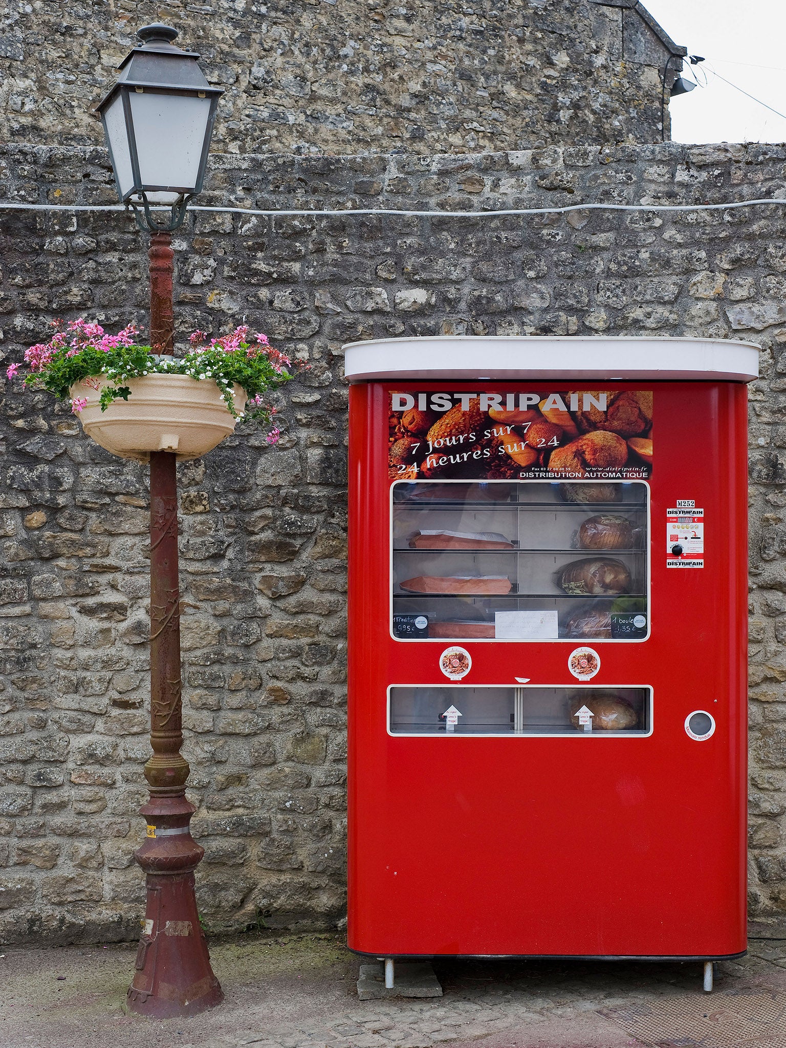 Vending machines have popped up in towns where bakeries have closed
