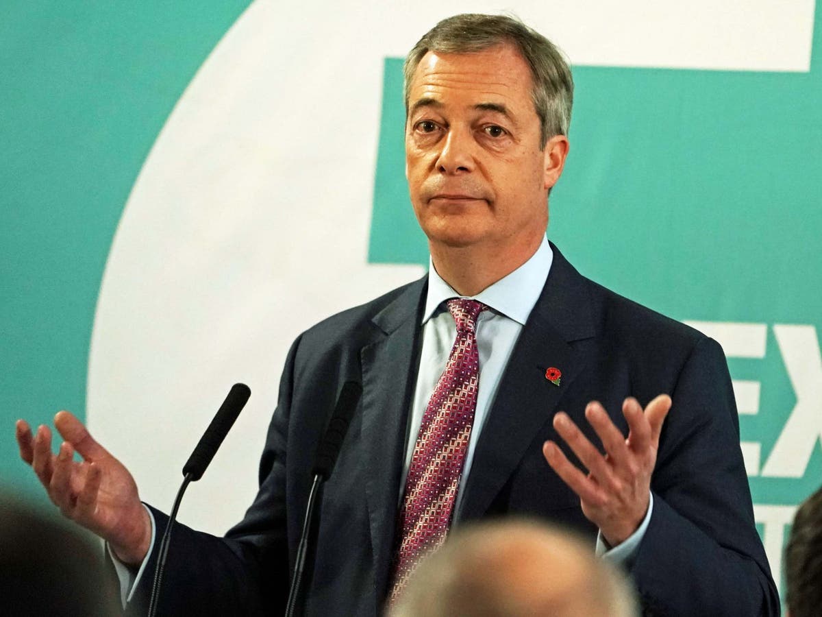 Brexit Party candidates furious after Nigel Farage announces they cannot contest 317 seats