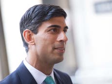 Small budget surplus delivers blow to chancellor Rishi Sunak