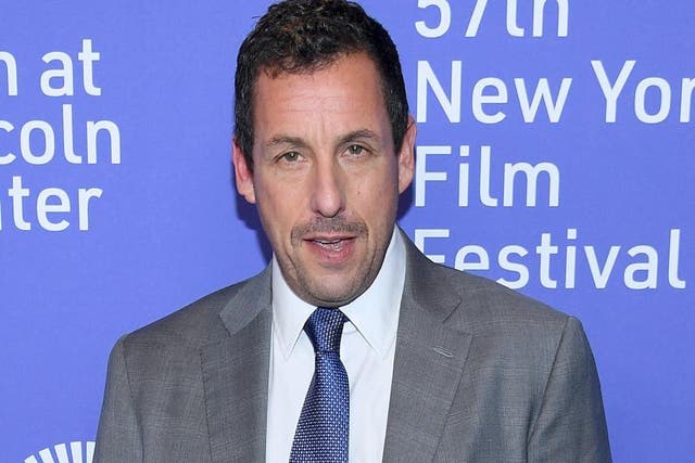 <p>Adam Sandler attends the Uncut Gems premiere during the 57th New York Film Festival at Lincoln Center on 3 October, 2019 in New York City.</p>