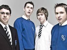 Why has The Inbetweeners been removed from YouTube?