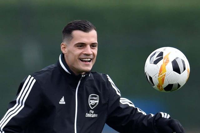 Xhaka has been stripped of the captaincy