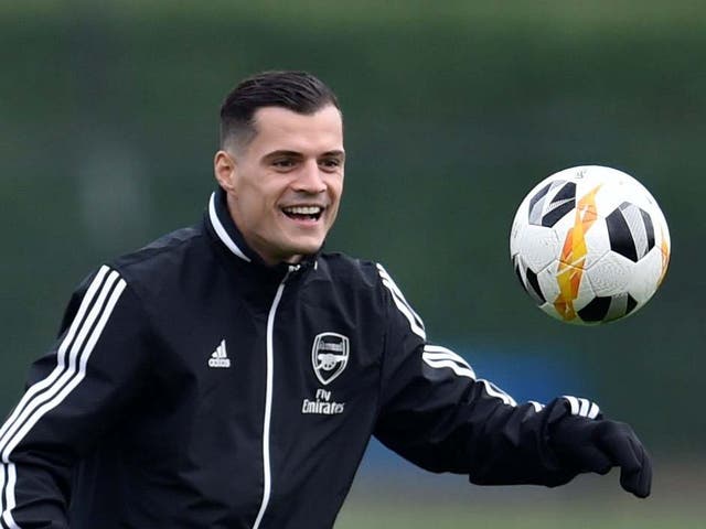 Xhaka has been stripped of the captaincy