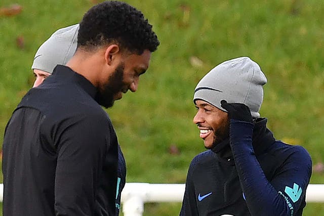 Sterling and Gomez have put their differences behind them