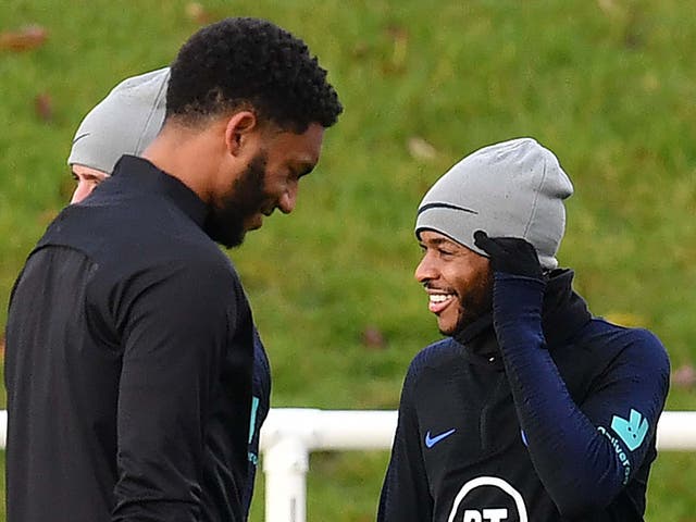 Sterling and Gomez have put their differences behind them