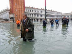 Two killed in Venice as water approaches record levels