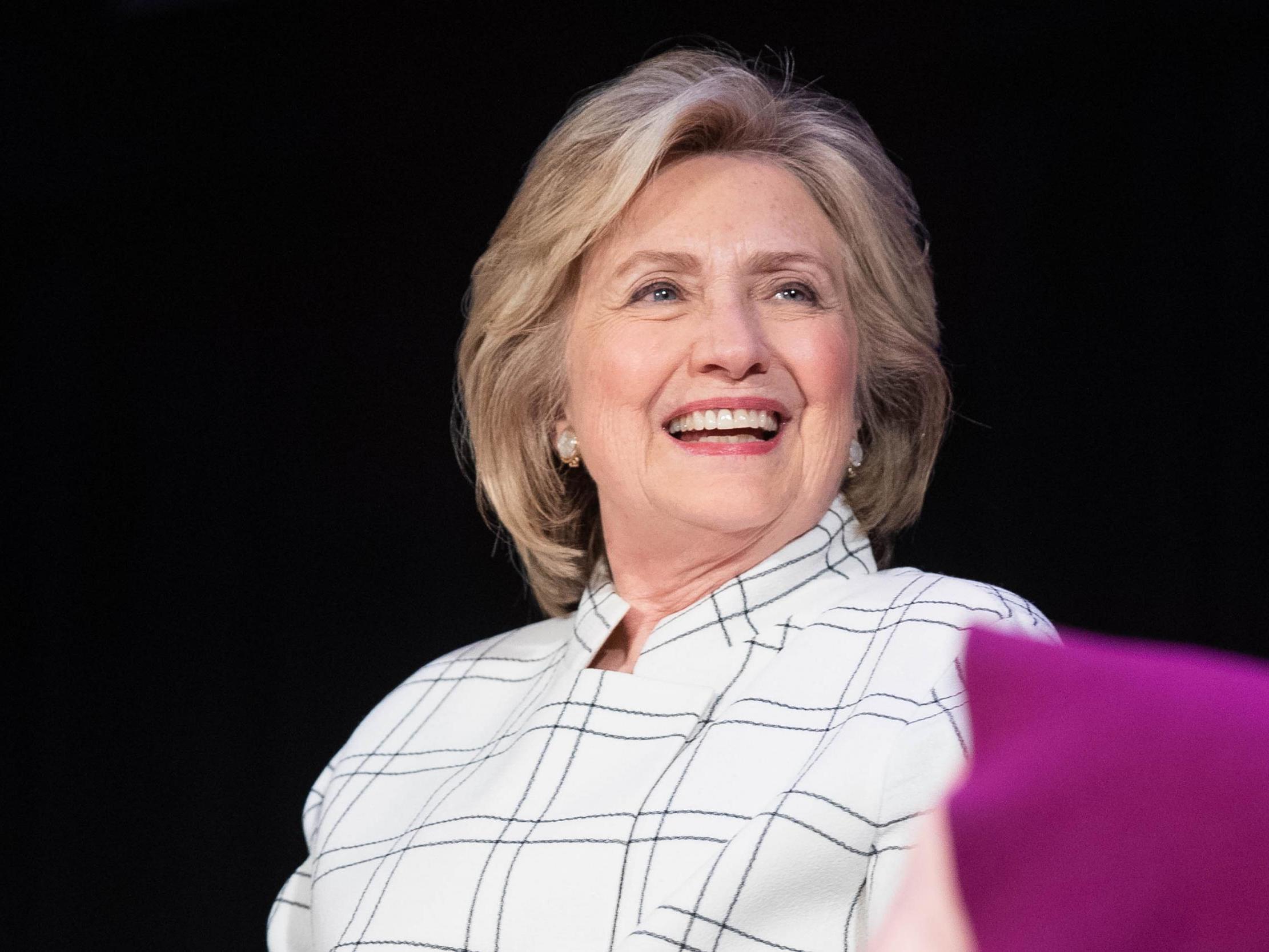 Hillary Clinton says ‘never say never’ to running against ...