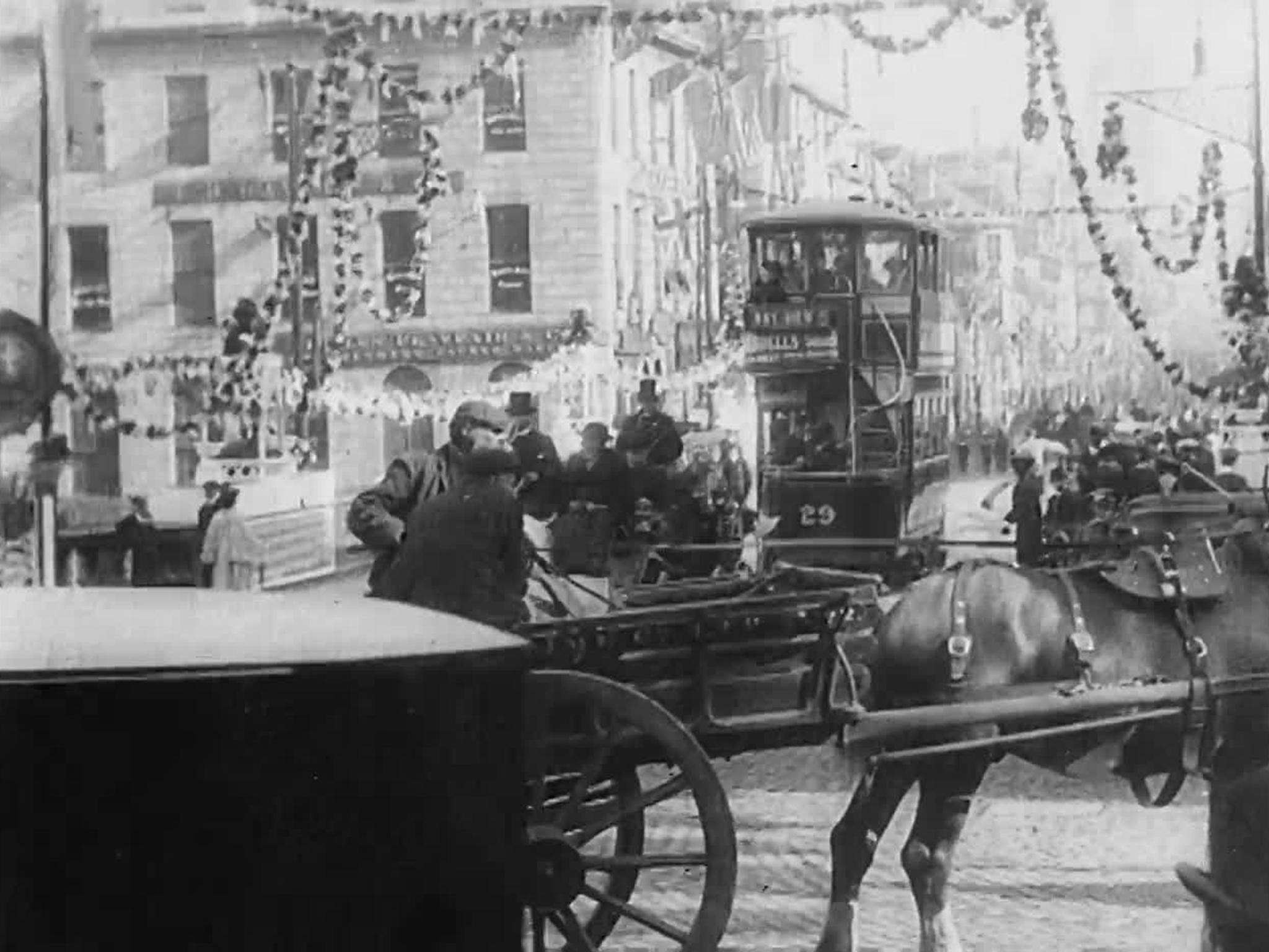 ‘Aberdeen University Quarter Centenary Celebrations’, filmed in 1906