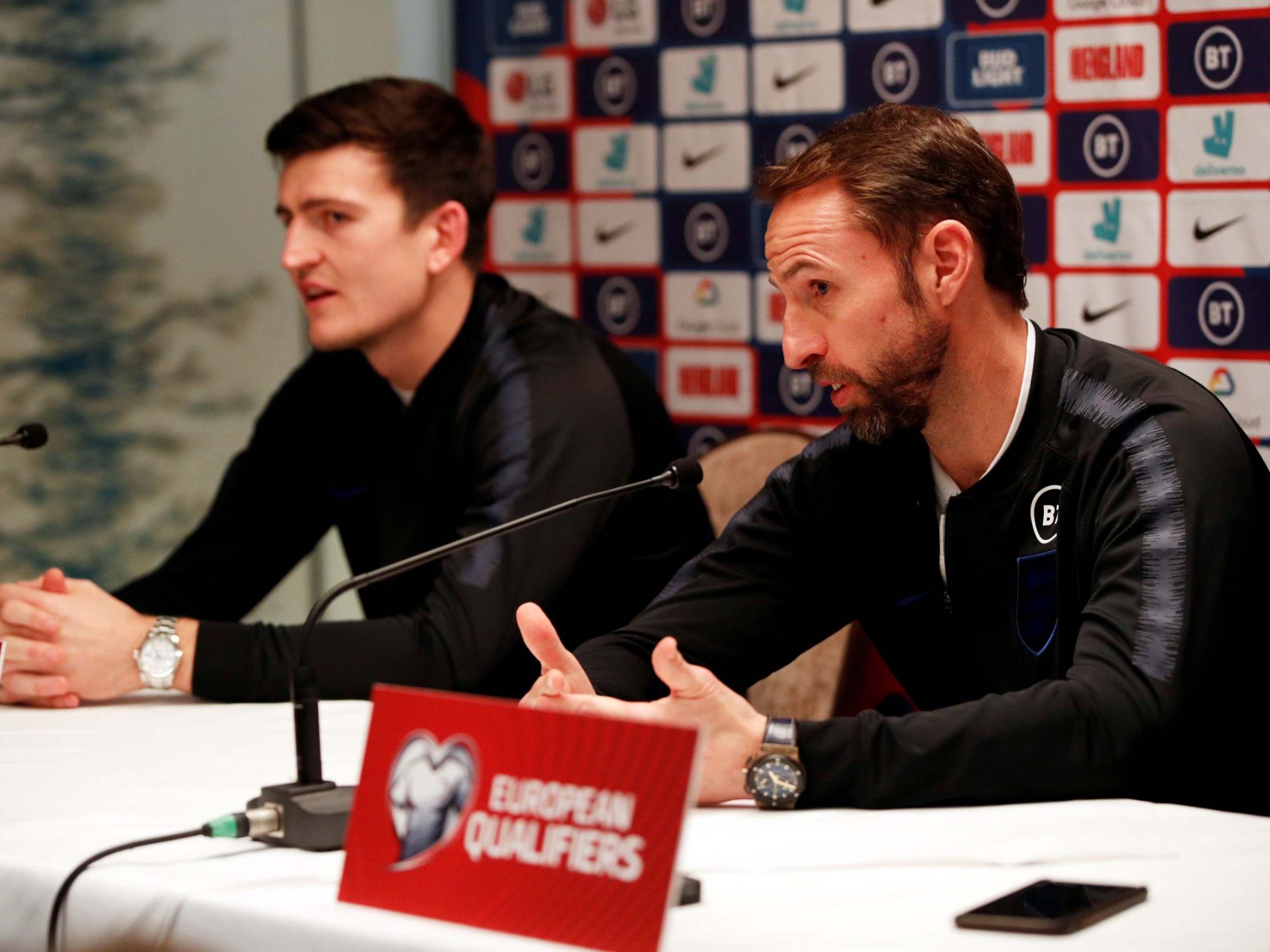 Gareth Southgate and Harry Maguire speak ahead of the fixture