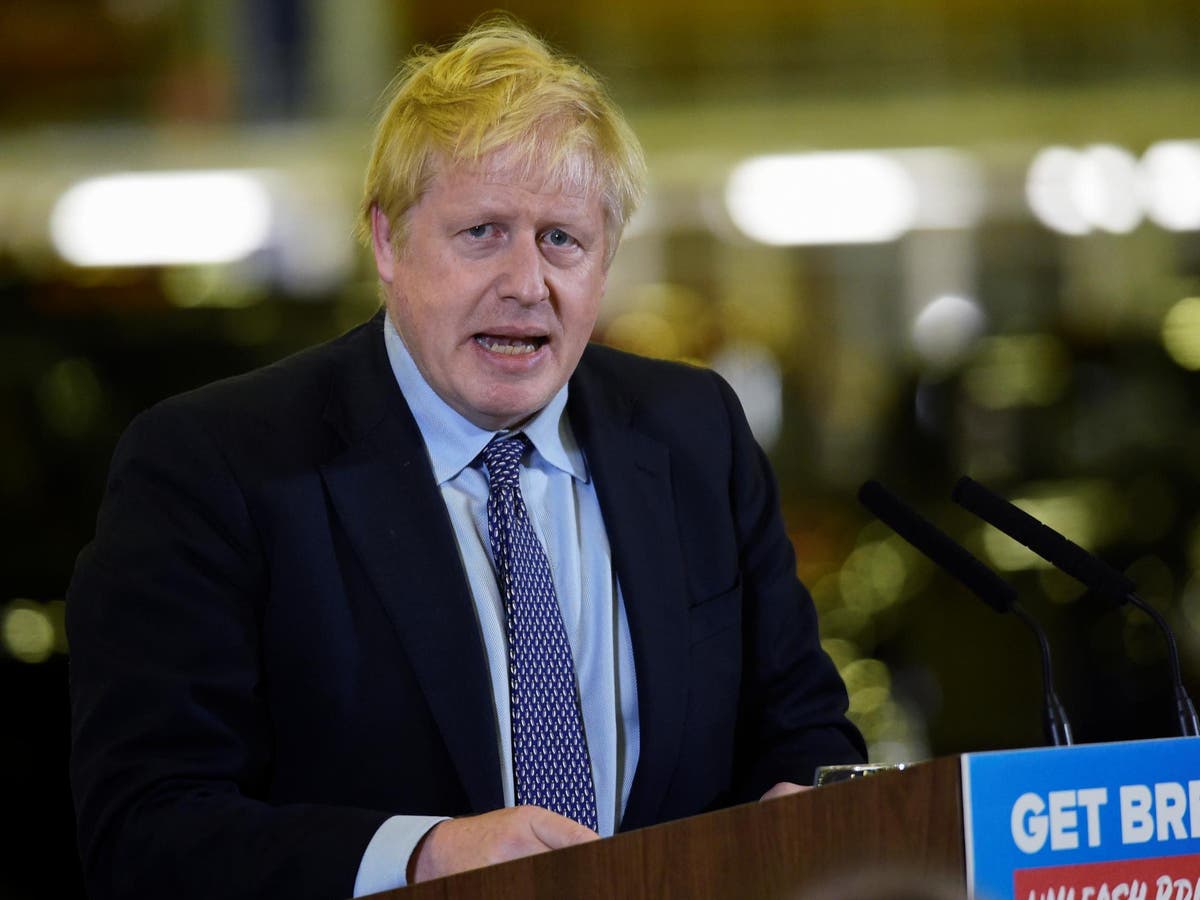 Boris Johnson news: PM delivers rambling Brexit speech on election trail, after being repeatedly jeered by angry members of public