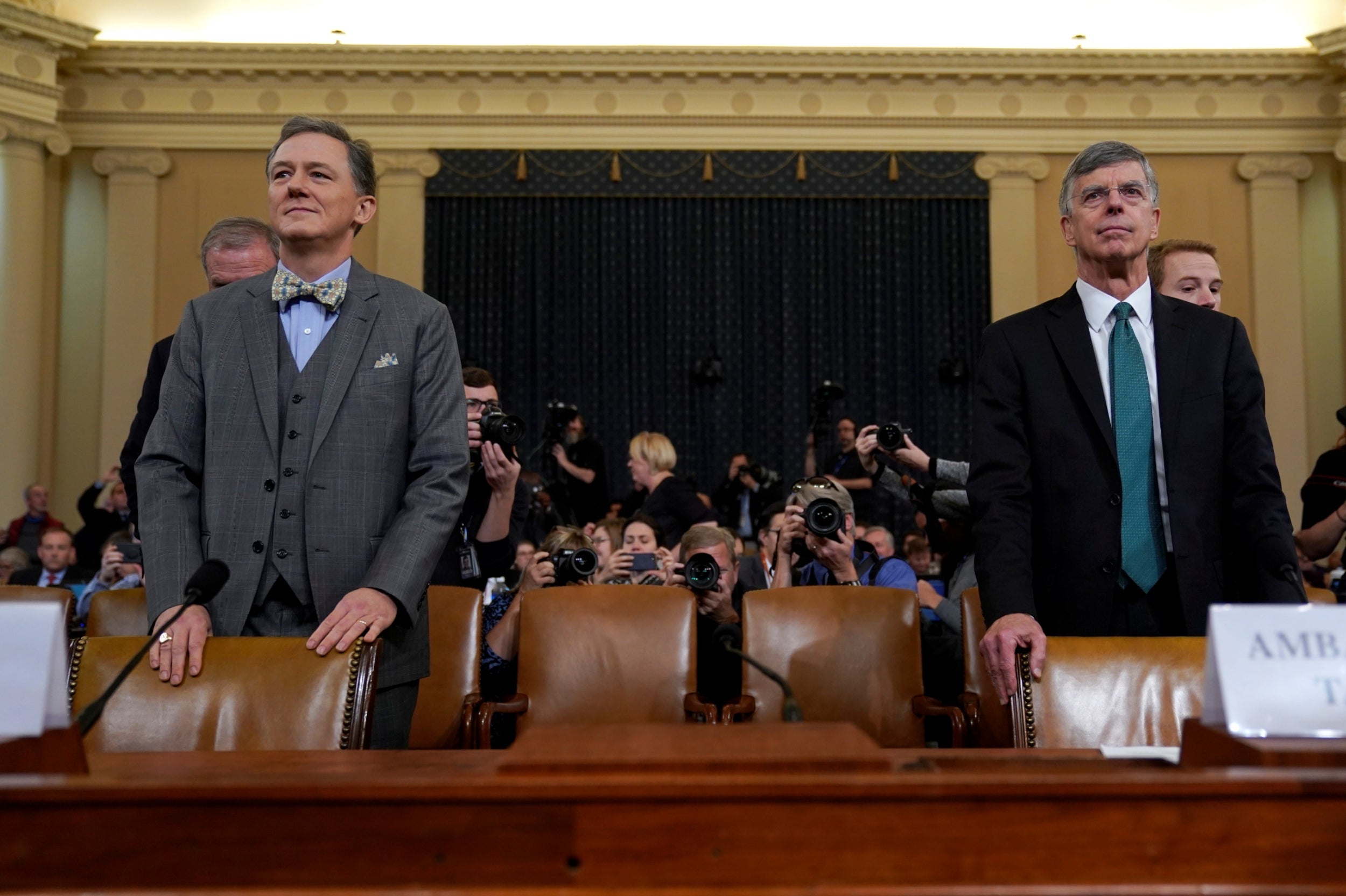 At the first public impeachment hearing, Bill Taylor give a damning testimony — and Republicans floundered