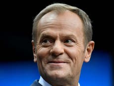 ‘Don’t give up’ on stopping Brexit, says EU president Donald Tusk