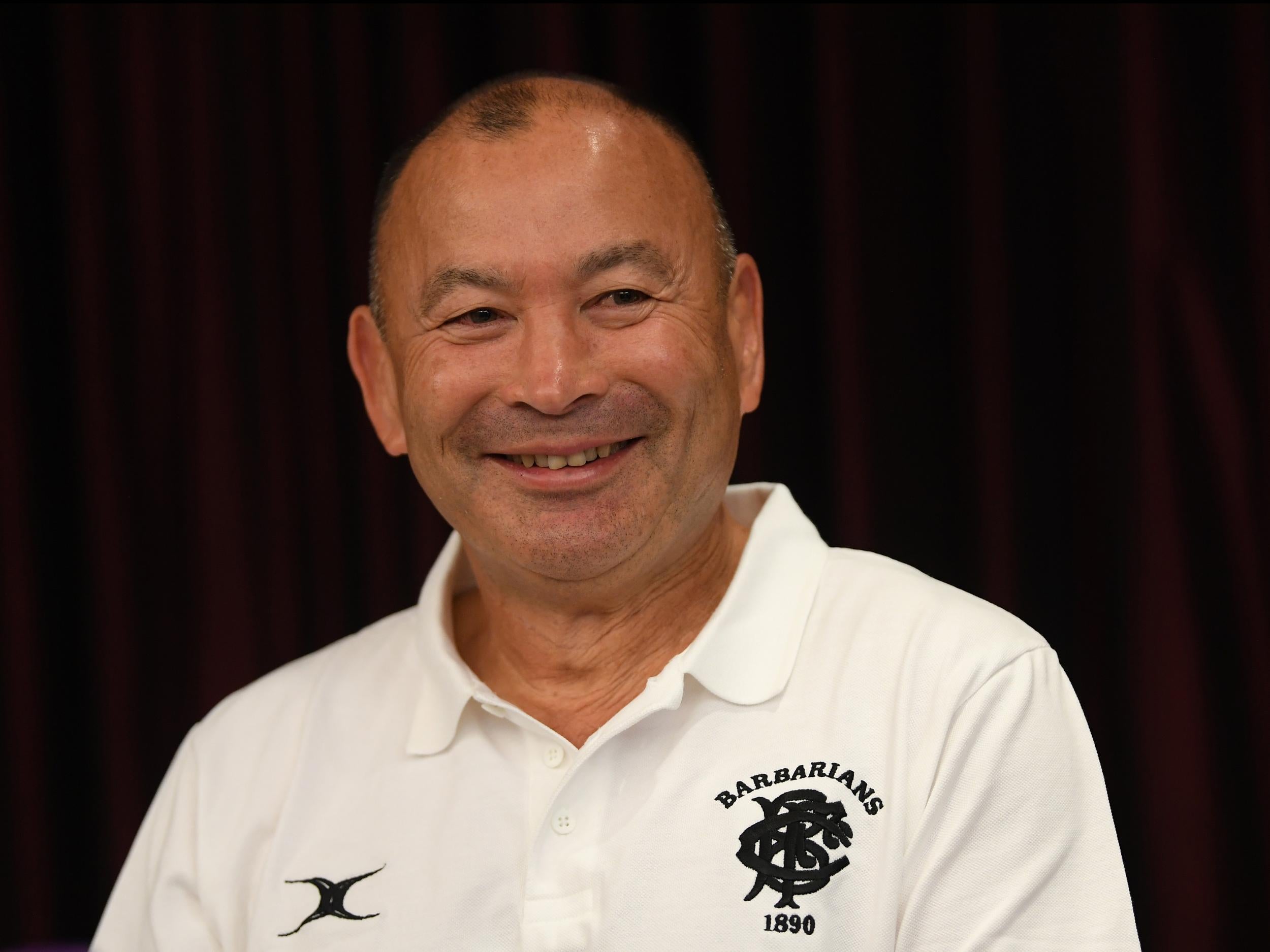 Eddie Jones will coach the Barbarians against Fiji this weekend