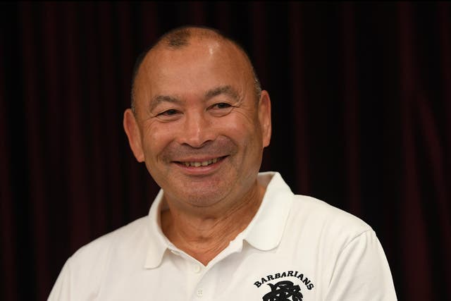 Eddie Jones will coach the Barbarians against Fiji this weekend