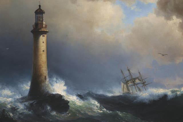The lighthouse was destroyed during 1703’s historic Great Storm