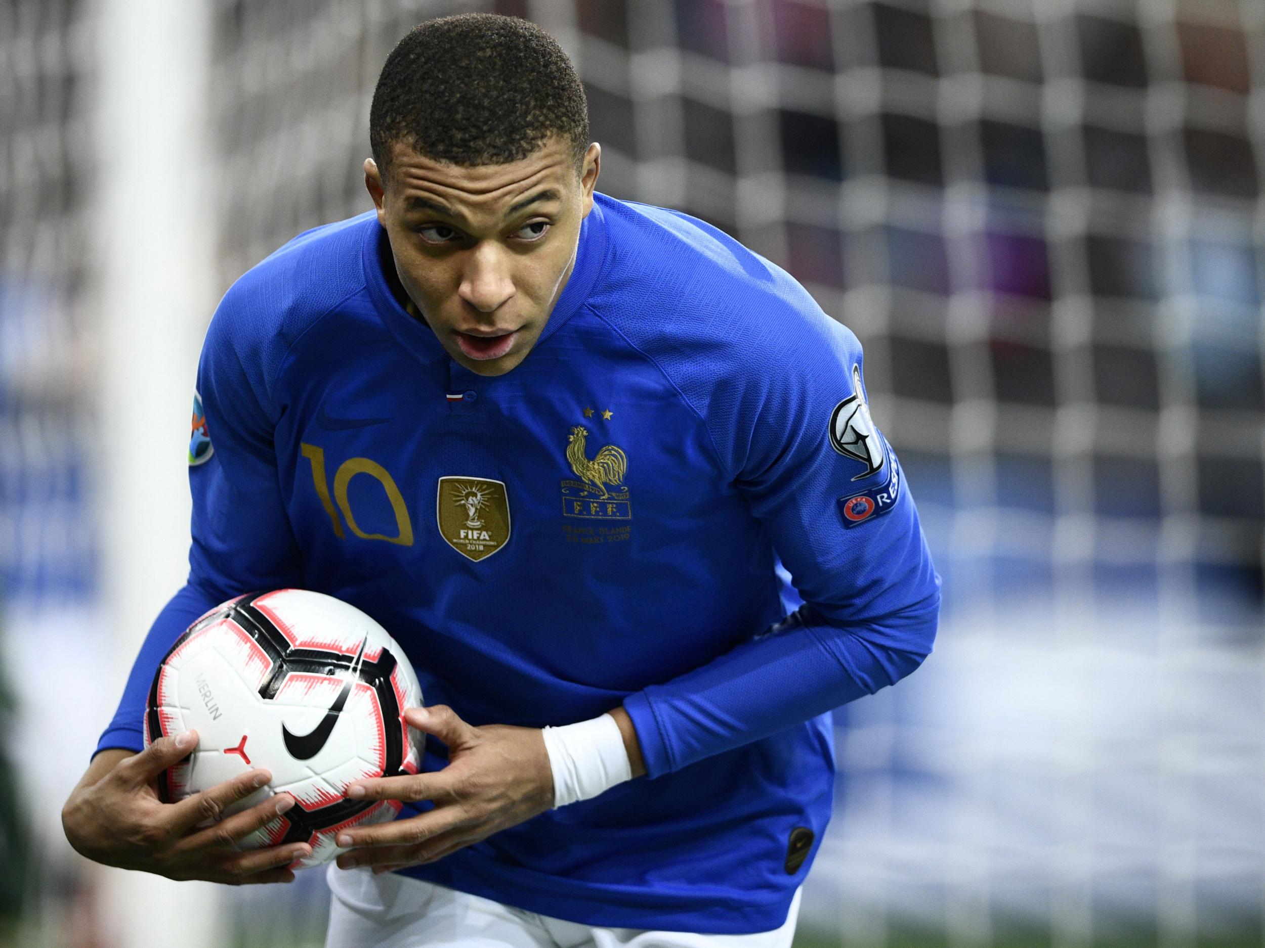 France forward Kylian Mbappé