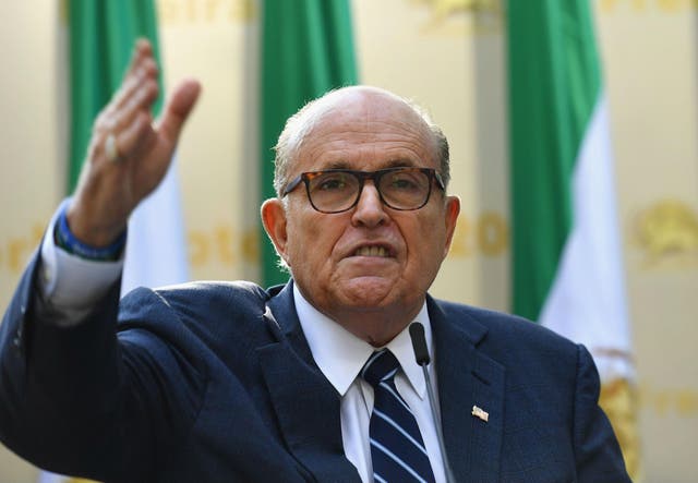 Mr Giuliani has repeatedly said he has never had dealings with the eastern European country