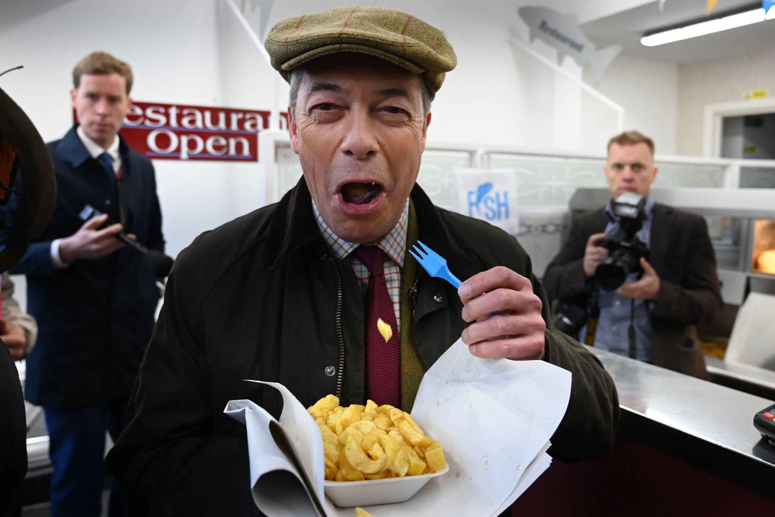 Chipping in: Farage could ease off in Lab-Con marginals