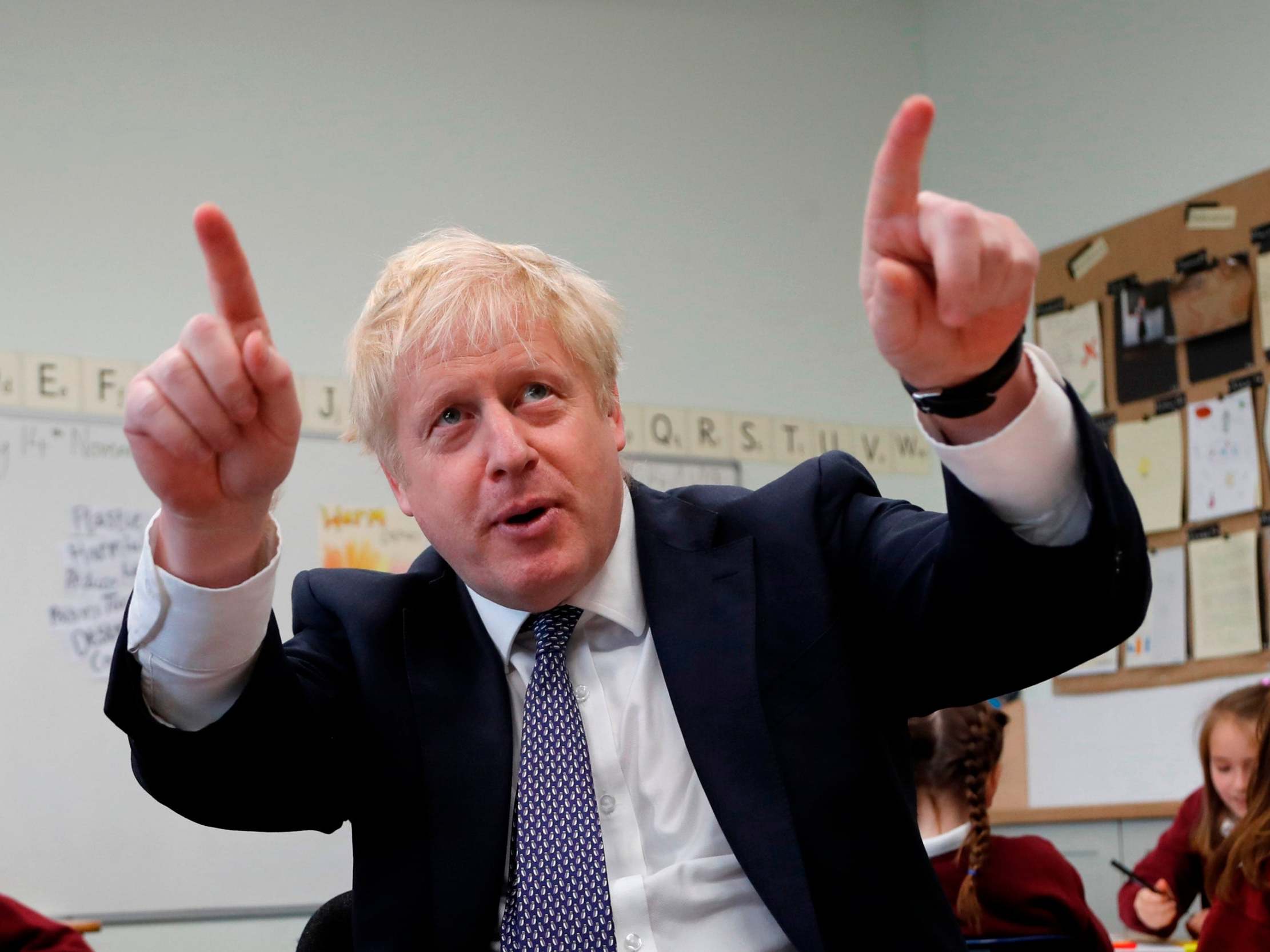 Boris Johnson news - live: PM shuts down questions over family in BBC interview, as Labour pledges free broadband and Farage threatens to call police on Tories